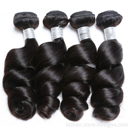 wholesale top quality 8a 9a 10a loose wave human hair bundles for black women cheapest virgin cuticle aligned brazilian hair